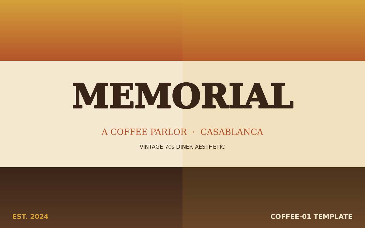 Coffee 01 — Vintage 70s Diner preview